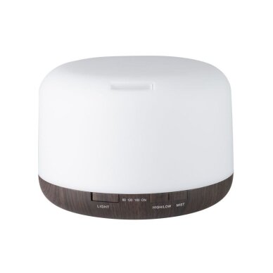 Eterinių aliejų garintuvas su nuotolinio valdymo pulteliu SPA MIST DARK WOOD 500ml 3 Eterinių aliejų garintuvas su nuotolinio valdymo pulteliu SPA MIST DARK WOOD 500ml 3