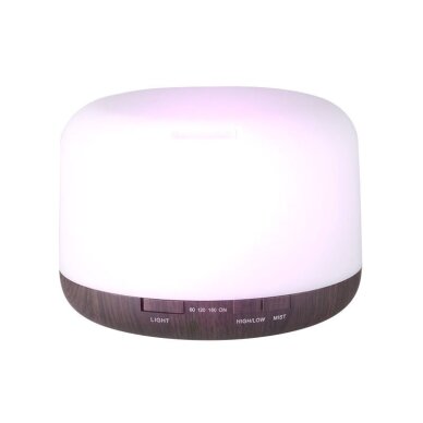 Essential oil diffuser with remote control SPA MIST DARK WOOD 500ml (1) 4