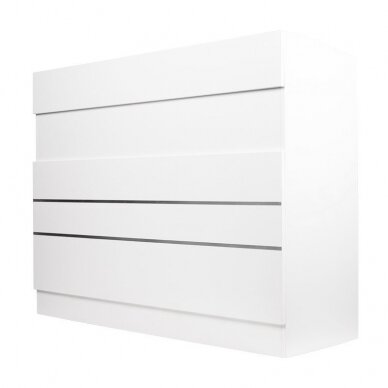 Vastuvõtulaud HAIR SYSTEM RECEPTION DESK CLASSIC WHITE 1