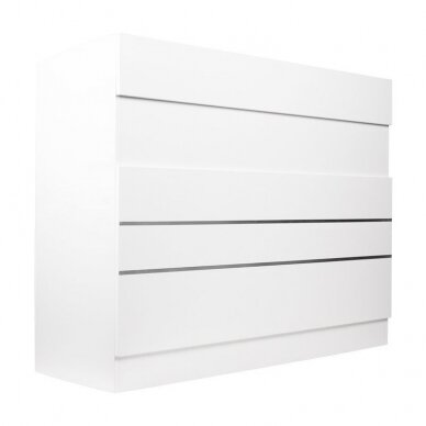 Vastuvõtulaud HAIR SYSTEM RECEPTION DESK CLASSIC WHITE 5