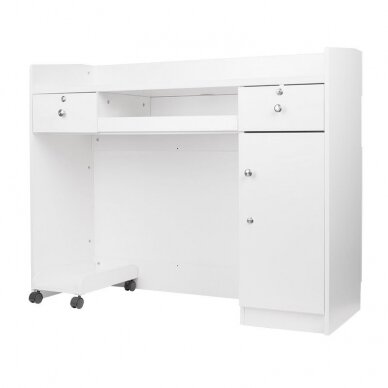 Vastuvõtulaud HAIR SYSTEM RECEPTION DESK CLASSIC WHITE 7