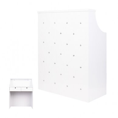 Vastuvõtulaud HAIR SYSTEM RECEPTION DESK PEARL WHITE