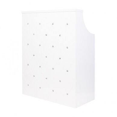 Vastuvõtulaud HAIR SYSTEM RECEPTION DESK PEARL WHITE 2