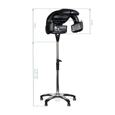 Infrazonas GABBIANO STANDING MODEL VII BLACK 5