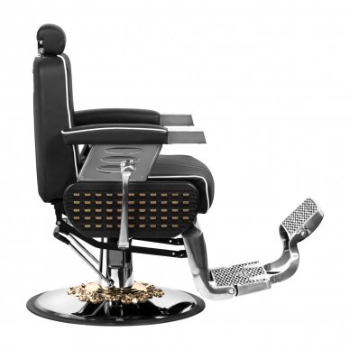 Parturituoli Barber Chair Gabbiano Livio Black 2