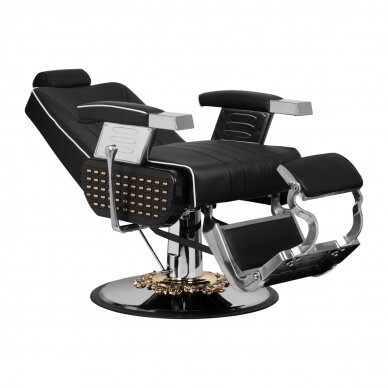 Parturituoli Barber Chair Gabbiano Livio Black 4