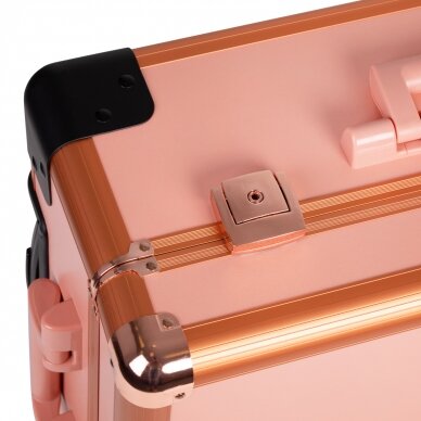 Make-up mirror - cosmetic suitcase PORTABLE GOLD 5