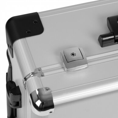 Зеркало для макияжа - косметический чемоданчик Portable Silver 5