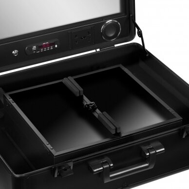 Makiažo veidrodis - kosmetikos priemonių lagaminas Audio Speakers Portable Black 4
