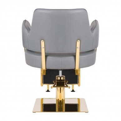 Hairdressing chair GABBIANO PROFESSIONAL HAIRDRESSING CHAIR LINZ GOLD GREY 3