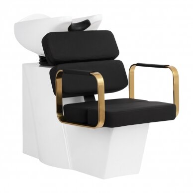 Juuksuri valamu GABBIANO PROFESSIONAL HAIRWASHER PORTO ETERNITY GOLD BLACK