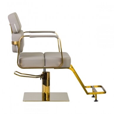 Hairdressing chair GABBIANO HAIRDRESSING CHAIR PORTO ETERNITY GOLD GREY 1