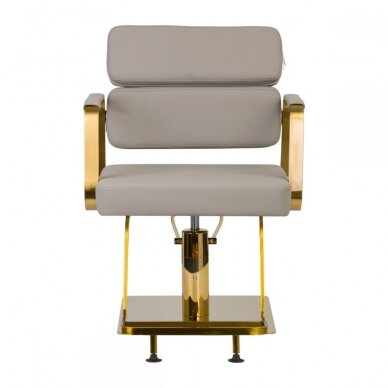 Hairdressing chair GABBIANO HAIRDRESSING CHAIR PORTO ETERNITY GOLD GREY 2
