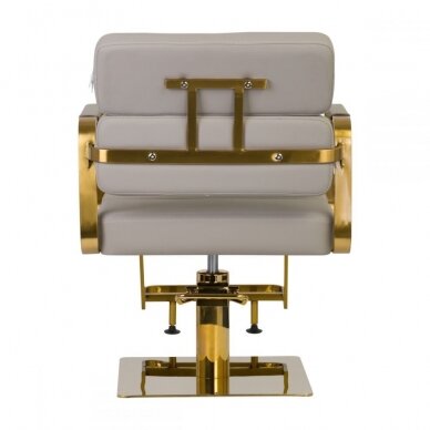 Hairdressing chair GABBIANO HAIRDRESSING CHAIR PORTO ETERNITY GOLD GREY 3