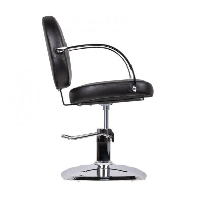 Frizieru krēsls HAIRDRESSING CHAIR PIE BLACK 2
