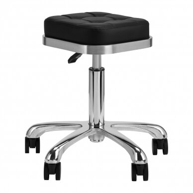 Master krēsls ROMAN BLACK SILVER