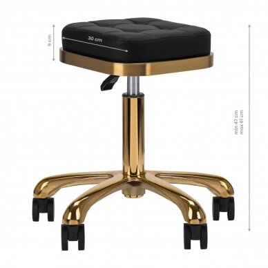 Master krēsls ROMAN BLACK GOLD 3