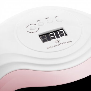 UV/LED nagų lempa PROFESSIONAL ALL4LIGHT V7 168W WHITE 8