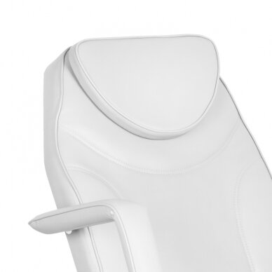 Kosmetoloģijas krēsls ELECTRIC COSMETIC CHAIR 1 MOTOR WHITE 4