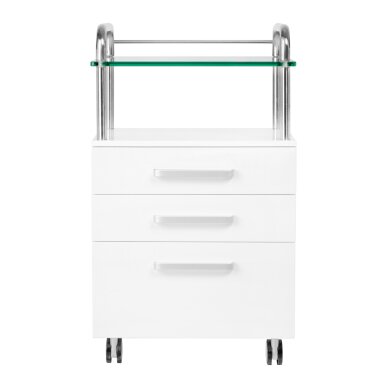Cosmetology trolley 6050 WHITE 1