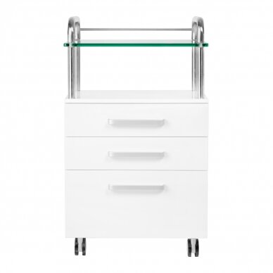 Kosmetologa ratiņi 6050 WHITE 1