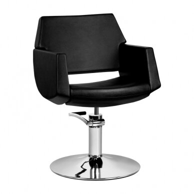 Frizieru krēsls GABIANO HAIRDRESSING CHAIR SANTIAGO VALUE BLACK