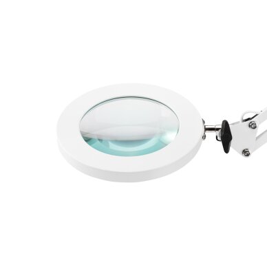 Lampa kosmetyczna LED stołowa z lupą GLOW 308 7D 10W WHITE 2