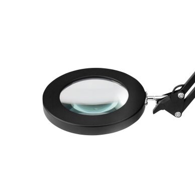 Kosmetoloģijas LED lampa ar lupu ar lupu GLOW 308 7D 10W BLACK 2