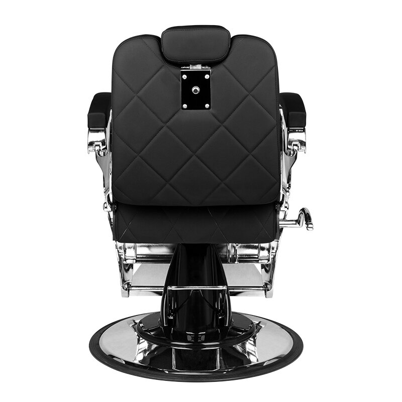Fotel barberski Barber Chair Gabbiano Dario Black 5