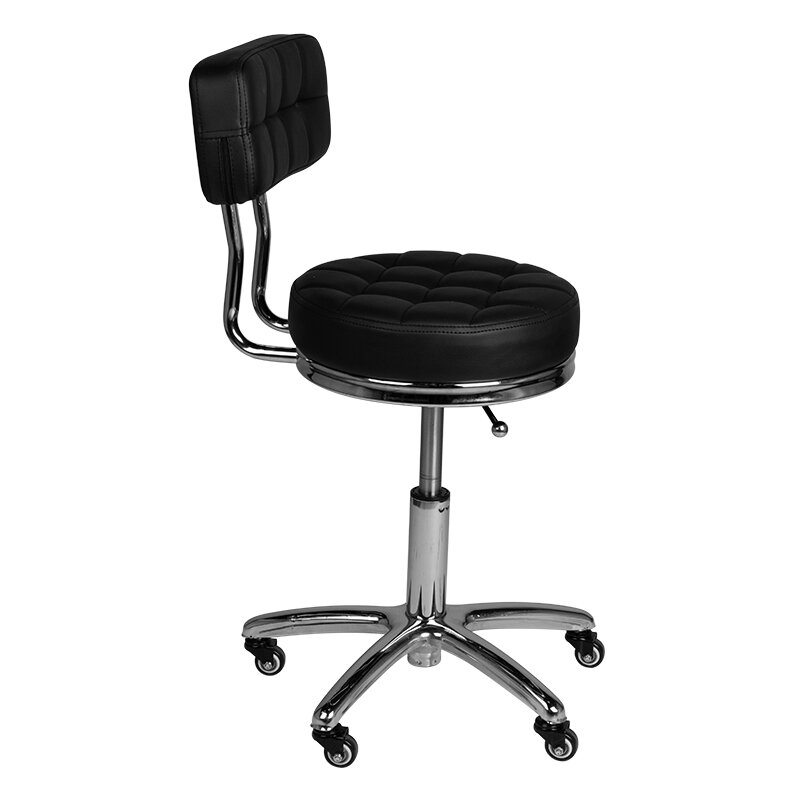 Табурет косметолога STOOL BEAUTY BACKREST AM-877 BLACK 2 Табурет косметолога STOOL BEAUTY BACKREST AM-877 BLACK 2