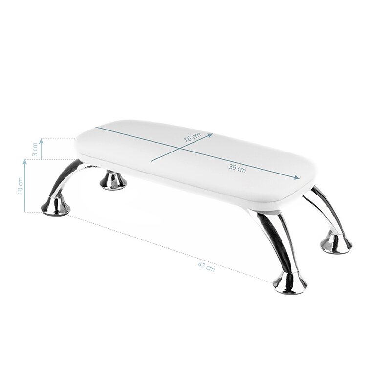 Manikīra roku balsts PROFESSIONAL SILVER WHITE 2 Manikīra roku balsts PROFESSIONAL SILVER WHITE 2