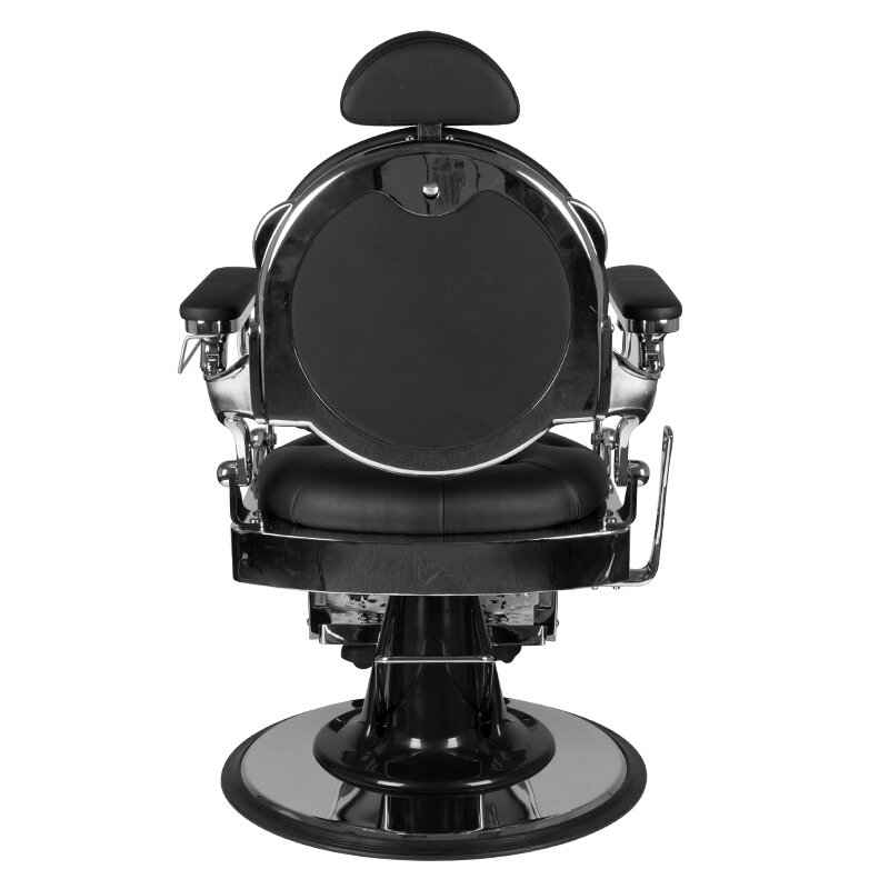 Парикмахерское кресло Barber Chair Gabbiano Silver Black 2 Парикмахерское кресло Barber Chair Gabbiano Silver Black 2