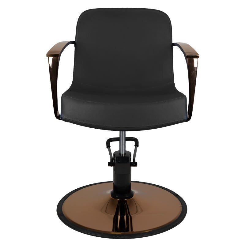 Hairdressing chair Gabbiano Bolonia Black 2 Hairdressing chair Gabbiano Bolonia Black 2