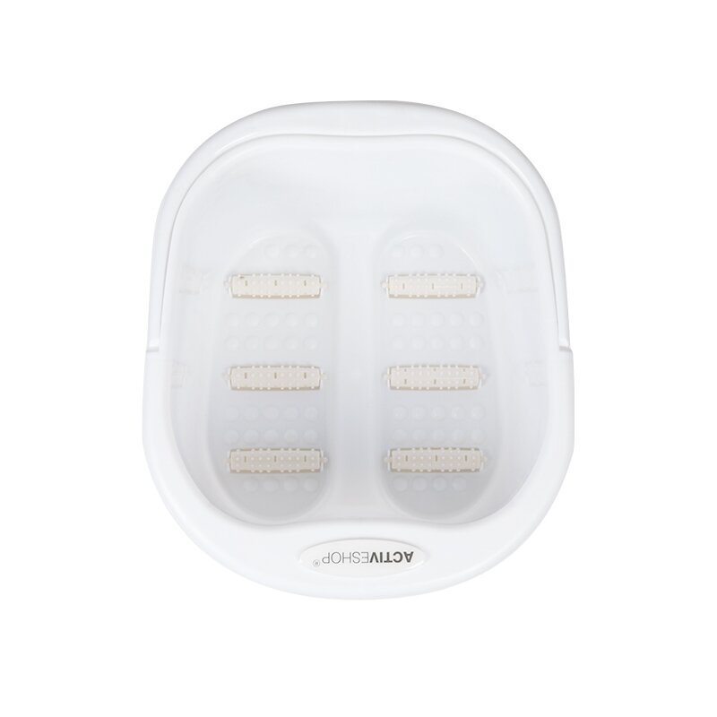 Miska do pedicure z rollerami biała 1