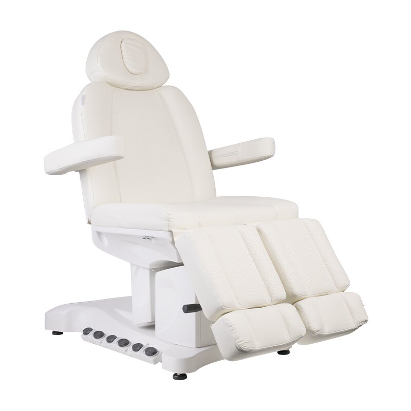 Kosmetologinis krėslas Azzurro Pedi Pro Electric 3 Motor Foot Control White Heated Kosmetologinis krėslas Azzurro Pedi Pro Electric 3 Motor Foot Control White Heated