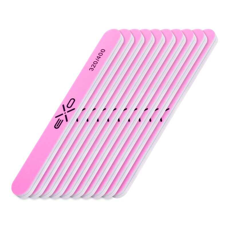 Exo nail file straight 320/400 10pcs. 2 Exo nail file straight 320/400 10pcs. 2