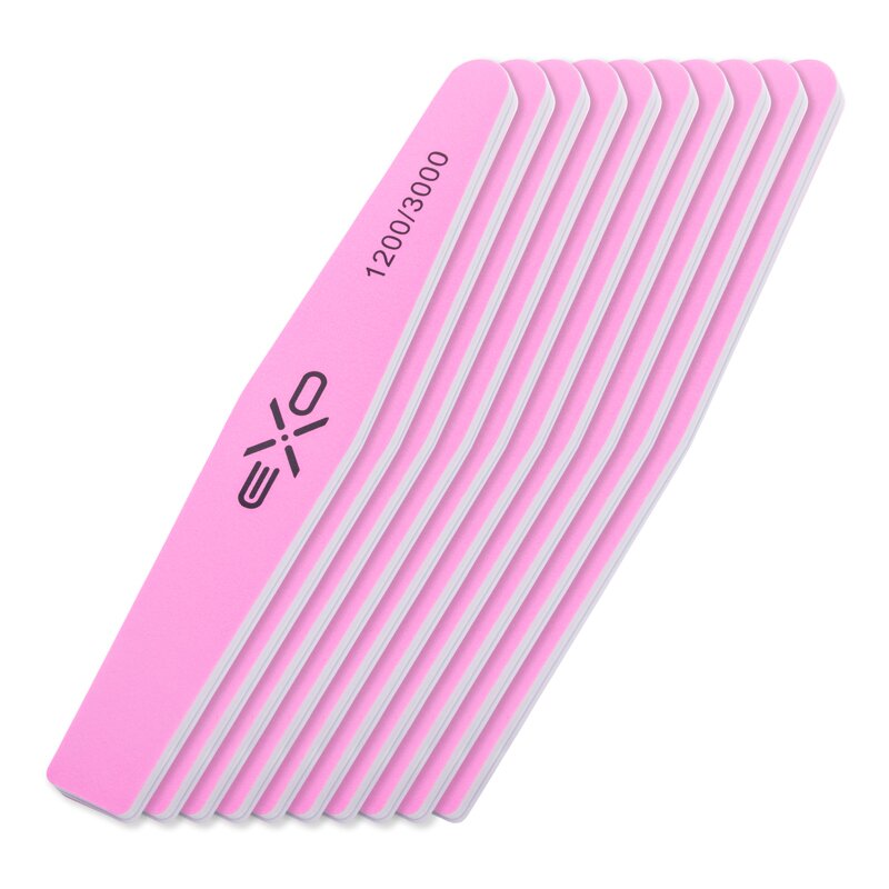Exo nail polishing file 1200/3000 10pcs. 2