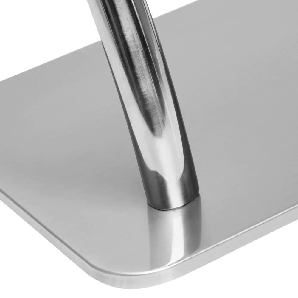 Подставка для ног парикмахера Gabbiano 30cm Silver 3 Подставка для ног парикмахера Gabbiano 30cm Silver 3
