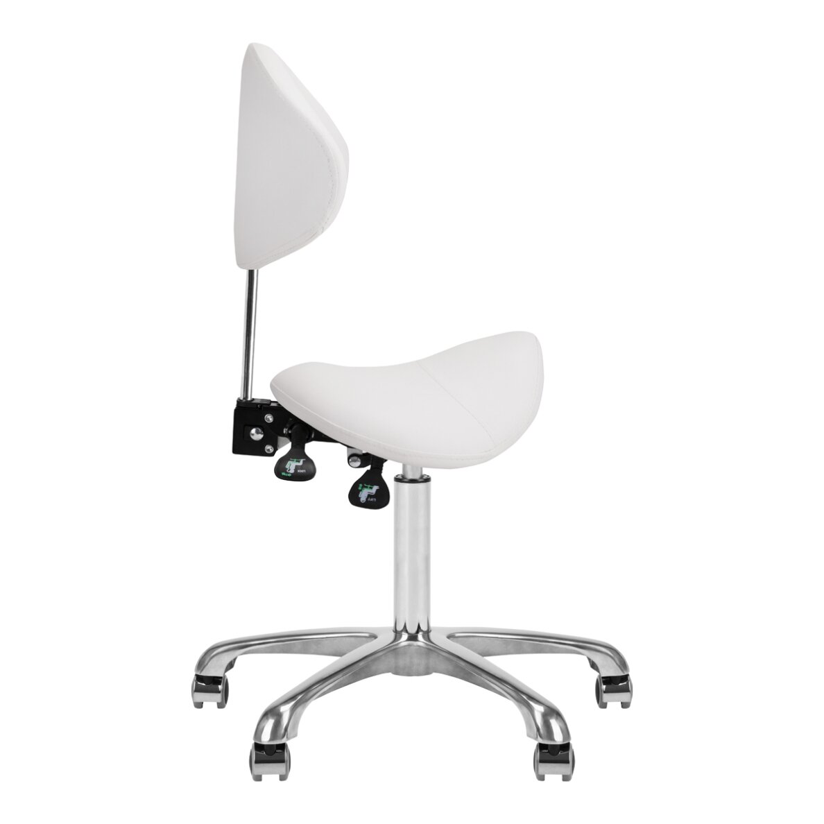 Kosmetoloogiline stool Giovanni 1004 White 2 Kosmetoloogiline stool Giovanni 1004 White 2