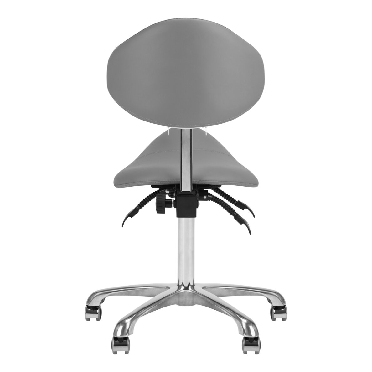 Beautician stool Giovanni 1004 Grey 3 Beautician stool Giovanni 1004 Grey 3