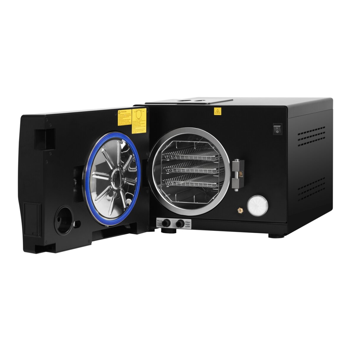 Steriliser autoclave LAFOMED Standard Line LFSS08AA 8L, 1,75kw Class B (medical) BLACK 2