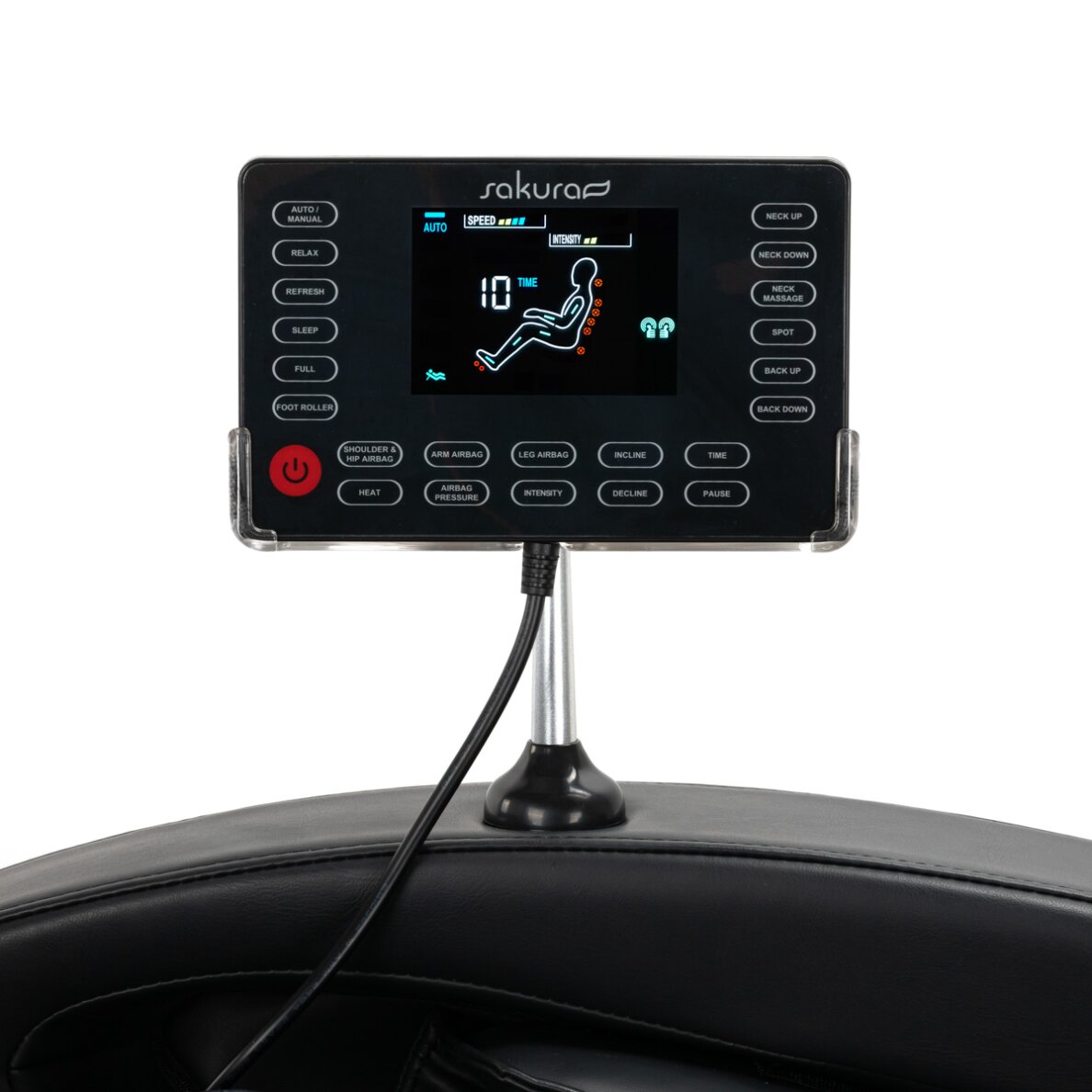 Masāžas krēsls Sakura 801 Black 15 Masāžas krēsls Sakura 801 Black 15