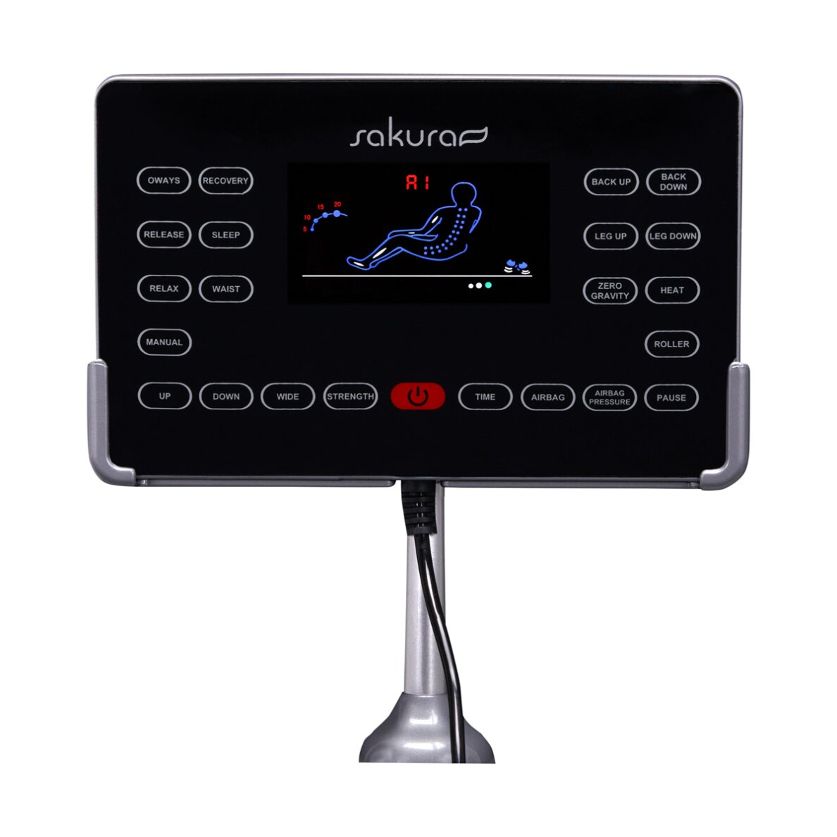 Masažinis krėslas Sakura Comfort Plus 806 Grey 6