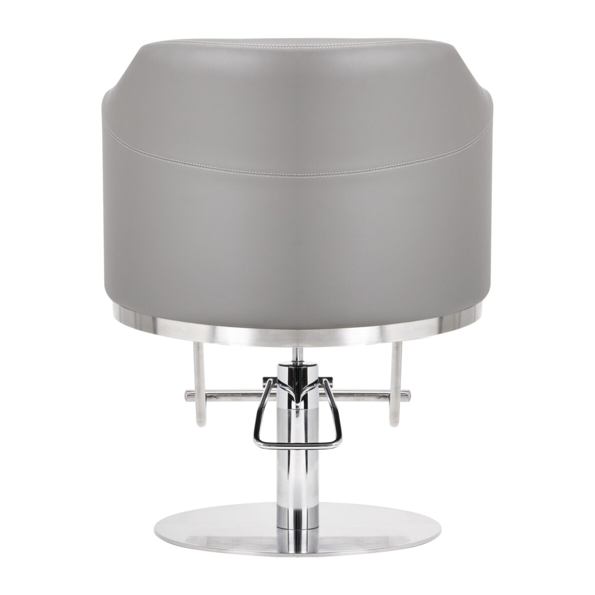 Frizieru krēsls Gabbiano Professional Hairdressing Chair Burgos Grey 3 Frizieru krēsls Gabbiano Professional Hairdressing Chair Burgos Grey 3