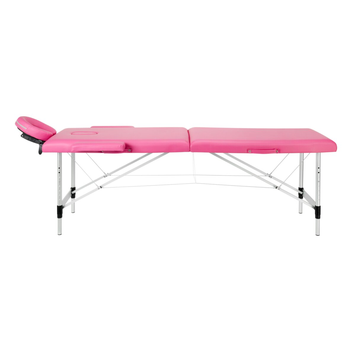 Foldable massage table Activ Fizjo 2 Alu Pink 1 Foldable massage table Activ Fizjo 2 Alu Pink 1