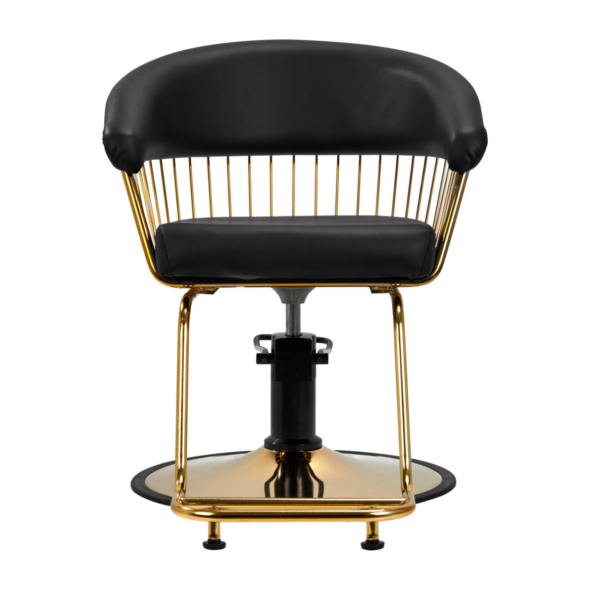Kampaamotuoli GABBIANO HAIRDRESSING CHAIR LILLE GOLD BLACK 2 Kampaamotuoli GABBIANO HAIRDRESSING CHAIR LILLE GOLD BLACK 2