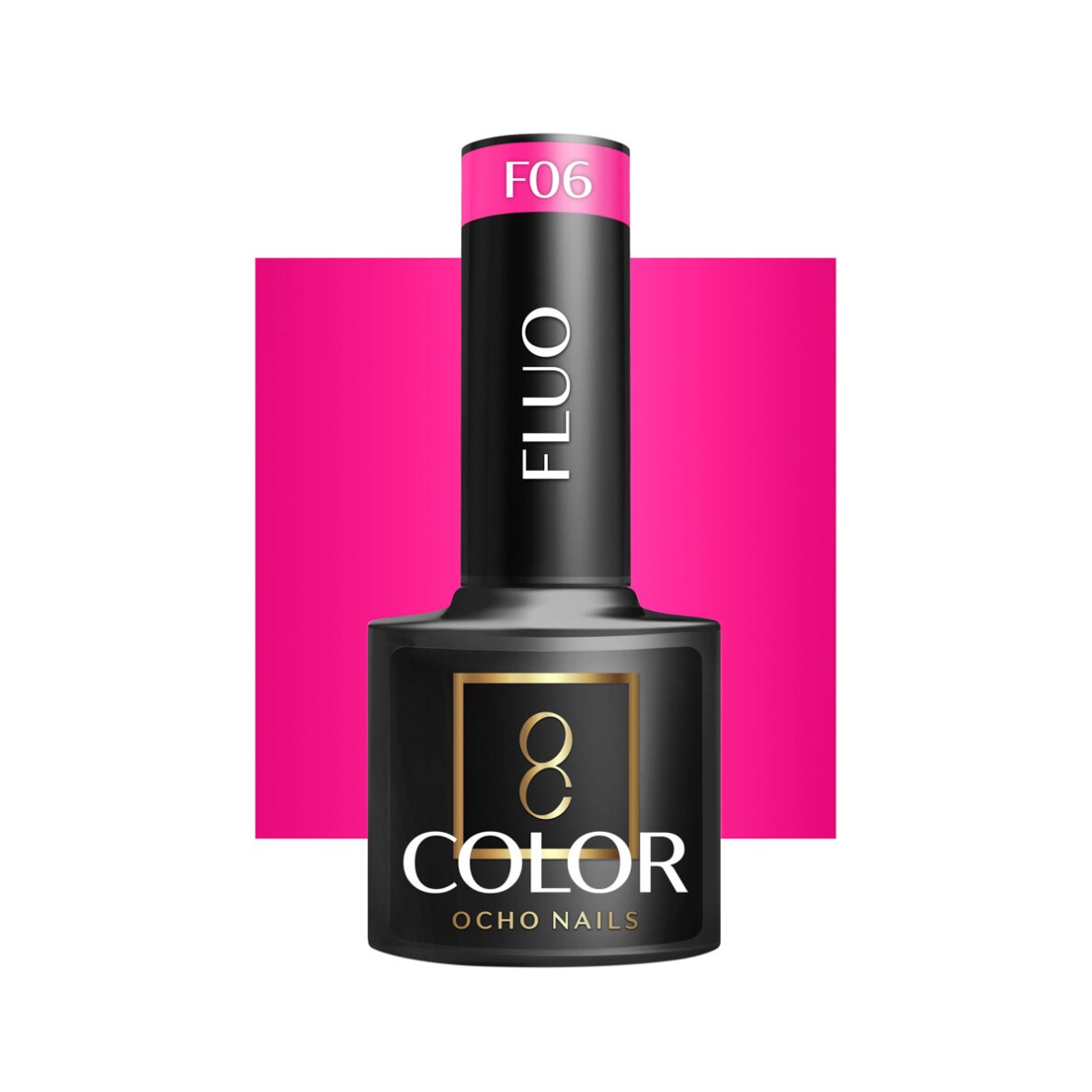 OCHO NAILS Fluo F06 Hybrid-Nagellack, 5 g