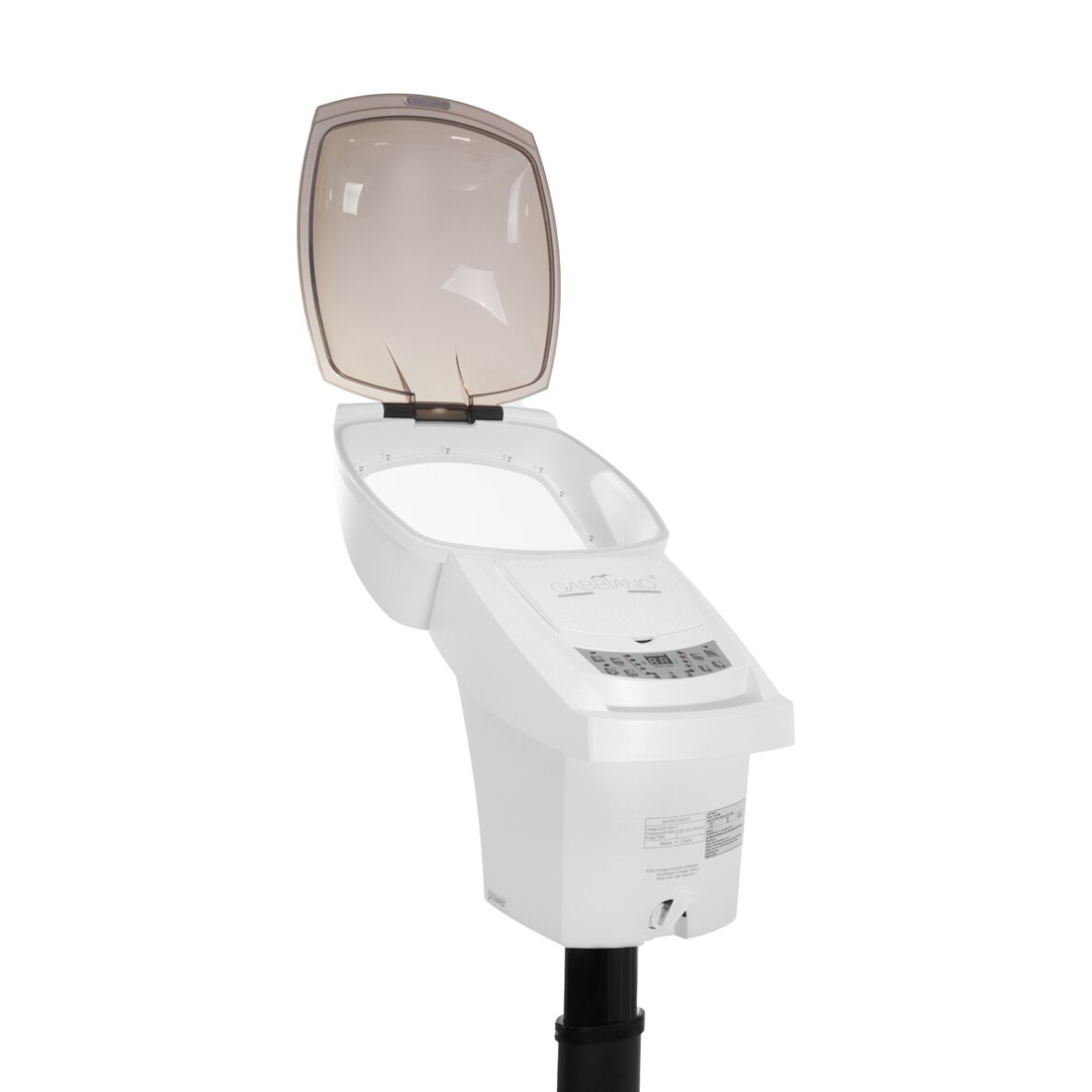 Kirpyklų garų sauna plaukams su aktyviu ozonu Gabbiano 408D White 8 Kirpyklų garų sauna plaukams su aktyviu ozonu Gabbiano 408D White 8