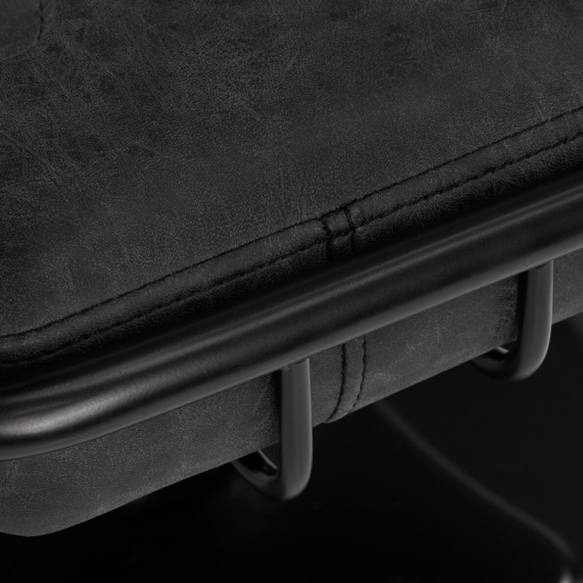 Juuksuritool Gabbiano Professional Hairdressing Chair Katania Loft Old Leather Black 6