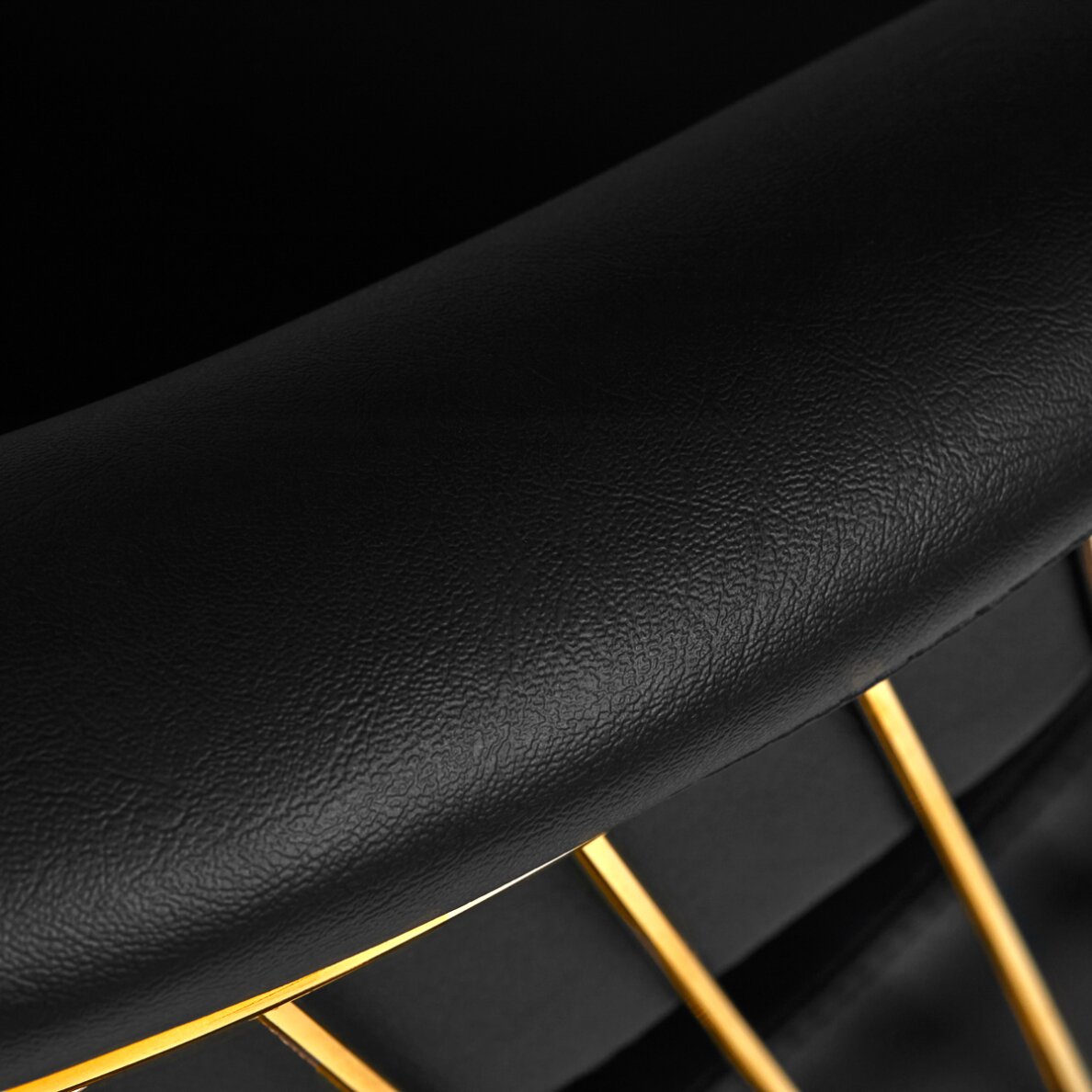 Frizieru krēsls Hair System Lille Gold Black 6